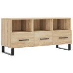 Mobile Porta TV Rovere Sonoma 102x36x50 cm in Legno Multistrato