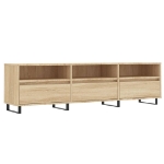 Mobile Porta TV Rovere Sonoma 150x30x44,5 cm Legno Multistrato