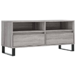 Mobile Porta TV Grigio Sonoma 100x34,5x44,5cm Legno Multistrato