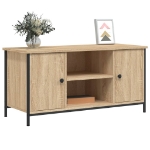 Mobile Porta TV Rovere Sonoma 100x40x50 cm in Legno Multistrato
