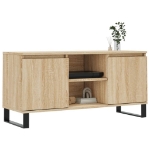 Mobile Porta TV Rovere Sonoma 104x35x50 cm in Legno Multistrato