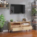 Mobile TV Rovere Sonoma 100x34,5x44,5 cm in Legno Multistrato