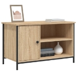 Mobile Porta TV Rovere Sonoma 80x40x50 cm in Legno Multistrato