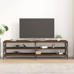 Mobile Porta TV Rovere Marrone 180x40x50 cm Legno Multistrato