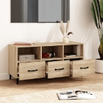 Mobile Porta TV Rovere Sonoma 102x35x50 cm Legno Multistrato