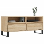 Mobile TV Rovere Sonoma 100x34,5x44,5 cm in Legno Multistrato