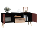 Mobile Porta TV con Ante 105x30x45 cm in Legno Multistrato