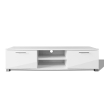 Mobile TV Bianco Laccato Lucido 120x40,3x34,7 cm