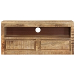 Comodini 2pz 88x30x40 cm in Legno Massello di Mango