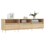 Mobile Porta TV Rovere Sonoma 150x30x44,5 cm Legno Multistrato