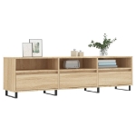 Mobile Porta TV Rovere Sonoma 150x30x44,5 cm Legno Multistrato
