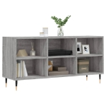 Mobile TV Grigio Sonoma 103,5x30x50 cm in Legno Multistrato