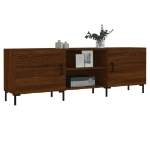 Mobile Porta TV Rovere Marrone 150x30x50cm in Legno Multistrato
