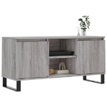 Mobile Porta TV Grigio Sonoma 104x35x50 cm in Legno Multistrato