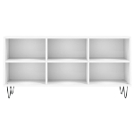 Mobile Porta TV Bianco 103,5x30x50 cm in Legno Multistrato