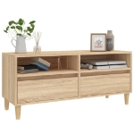 Mobile TV Rovere Sonoma 100x34,5x44,5 cm in Legno Multistrato