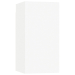 Mobili TV 7 pz Bianchi 30,5x30x60 cm in Truciolato