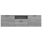 Mobile TV Grigio Sonoma 140x35x40 cm in Legno Ingegnerizzato