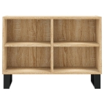 Mobile Porta TV Rovere Sonoma 69,5x30x50cm in Legno Multistrato