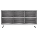 Mobile TV Grigio Sonoma 103,5x30x50 cm in Legno Multistrato