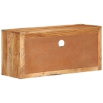 Mobili Porta TV 2pz 88x30x40 cm in Legno Massello di Acacia