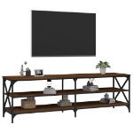 Mobile Porta TV Rovere Marrone 160x40x50 cm Legno Multistrato