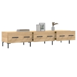 Mobile Porta TV Rovere Sonoma 150x36x30 cm in Legno Multistrato