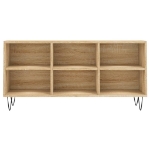Mobile Porta TV Rovere Sonoma 103,5x30x50 cm Legno Multistrato