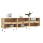 Mobile Porta TV Rovere Sonoma 150x30x44,5 cm Legno Multistrato