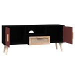 Mobile Porta TV con Ante 105x30x45 cm in Legno Multistrato