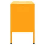 Mobile TV Giallo Senape 105x35x50 cm in Acciaio
