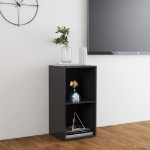 Mobile Porta TV Grigio 72x35x36,5 cm in Legno Multistrato