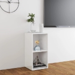 Mobile Porta TV Bianco Lucido 72x35x36,5cm in Legno Multistrato