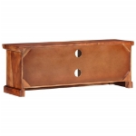 Mobile TV con Ante 112x30x40 cm in Legno Massello di Acacia