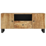 Mobile TV 105x33,5x46cm Legno Massello Mango Legno Multistrato