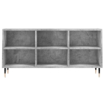 Mobile per TV Grigio Cemento 103,5x30x50 cm Legno Multistrato