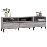 Mobile Porta TV Grigio Sonoma 150x30x44,5 cm Legno Multistrato