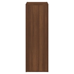 Mobili TV 2 pz Rovere Marrone 30,5x30x90cm in Legno Multistrato