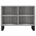 Mobile Porta TV Grigio Sonoma 69,5x30x50cm in Legno Multistrato