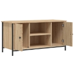 Mobile Porta TV Rovere Sonoma 100x40x50 cm in Legno Multistrato
