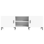 Mobile Porta TV Bianco 150x30x50 cm in Legno Multistrato