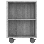 Mobile TV Grigio Sonoma 120x35x48 cm in Legno Multistrato