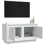 Mobile Porta TV Bianco 80x35x45 cm in Legno Multistrato