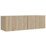 Set Mobili Porta TV 8pz Rovere Sonoma in Legno Multistrato