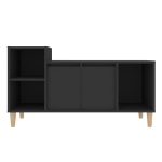 Mobile Porta TV Nero 100x35x55 cm in Legno Multistrato