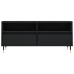 Mobile Porta TV Nero 100x34,5x44,5 cm in Legno Multistrato