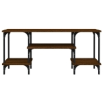 Mobile Porta TV Rovere Marrone 102x35x45,5 cm Legno Multistrato