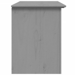 Mobile TV 2 Cassetti BODO 91x43x56cm Legno Massello Pino Grigio