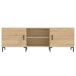 Mobile Porta TV Rovere Sonoma 150x30x50 cm in Legno Multistrato