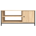 Mobile Porta TV Rovere Sonoma 100x40x45 cm in Legno Multistrato